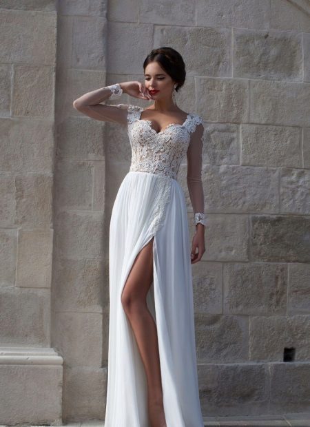 Vestido de novia de los diseñadores Crystal Design