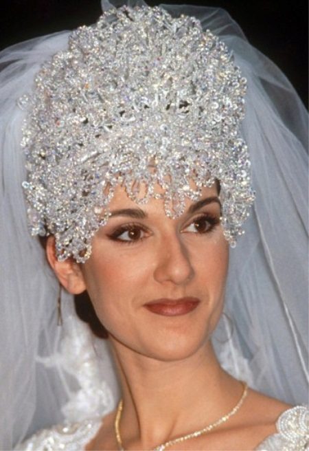 Vestuvių kepurė Celine Dion