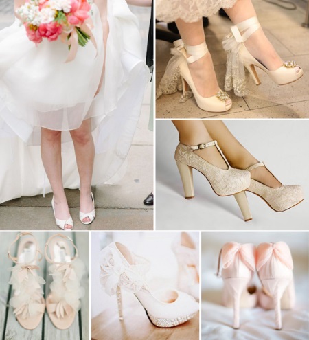 أحذية فستان الزفاف