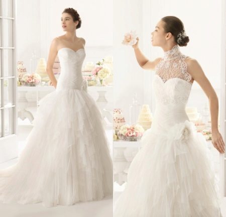 Gaun pengantin dengan korset dipandang ringan