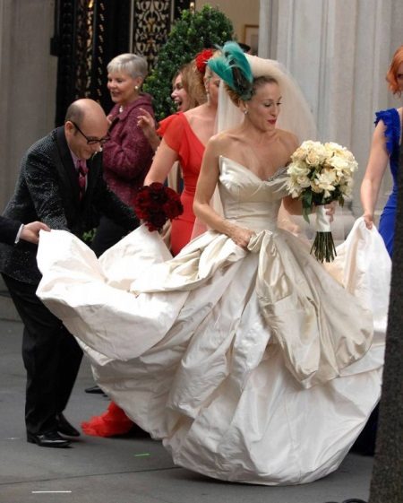 Sarah Jessica Parker vestuvių suknelė