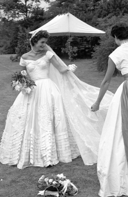 Pakaian perkahwinan Jacqueline Kenedy