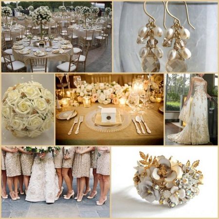 Ivory Color Wedding Dress Tillbehör