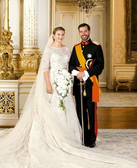 Vestido de noiva da Princesa Sofia por Ellie Saab