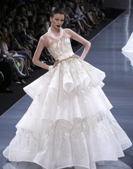 Brangi vestuvių suknelė iš Dior