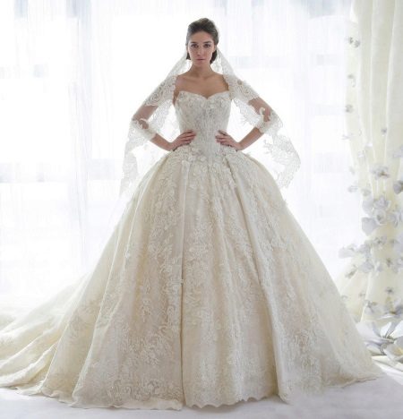 Il più bel vestito da sposa magnifico