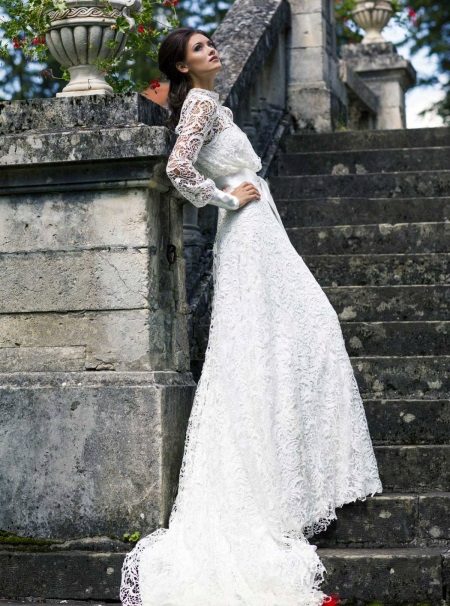 هداسا فستان زفاف دانتيل
