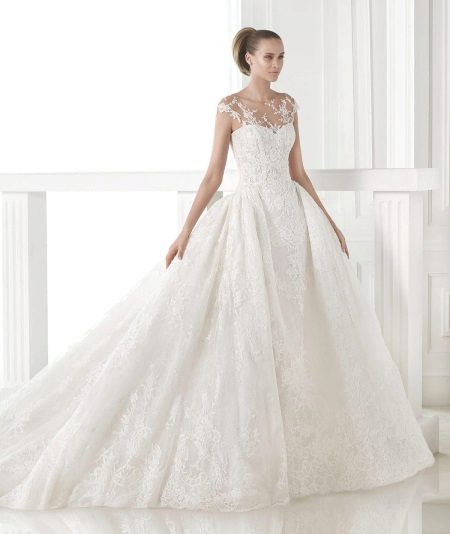 Magnífico vestido de novia de Pronovias