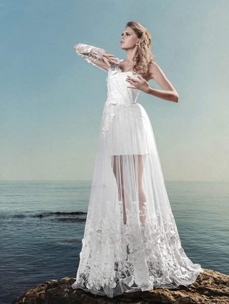 Ан-Марие сватбена рокля от колекцията 2014 г. на едно рамо