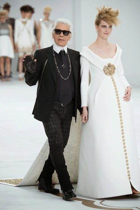 Gaun pengantin dari Chanel megah