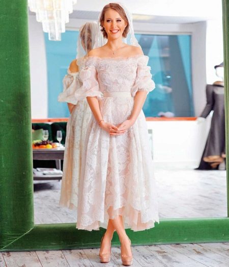 Bröllopsklänning Ksenia Sobchak