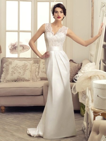 Vestido de novia de la colección Cansada del lujo de Tatiana Kaplun.