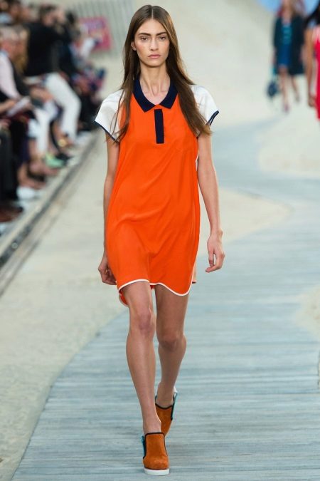 Portocaliu stil sport rochie de portocaliu