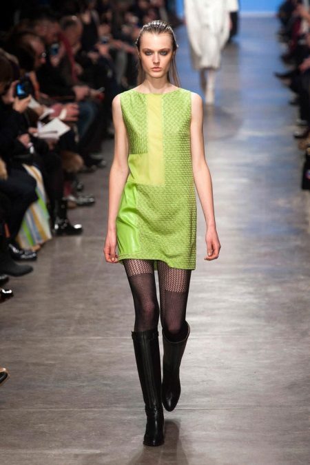 Linden zelené krátké šaty