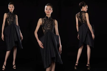Cheongsam moderní šaty