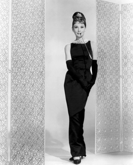 Audrey Hepburn vestido de noite