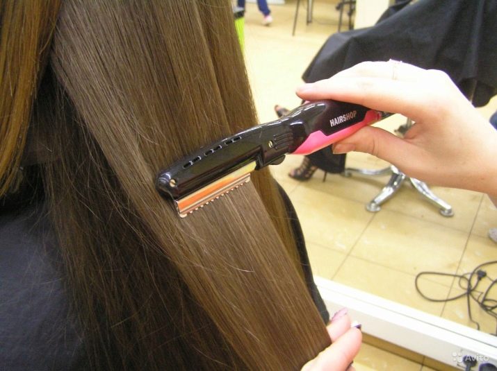 Polished hair (41 photos): what is it? Pros and cons of the procedure. How  do polishing scissors and how much effect holds? Reviews